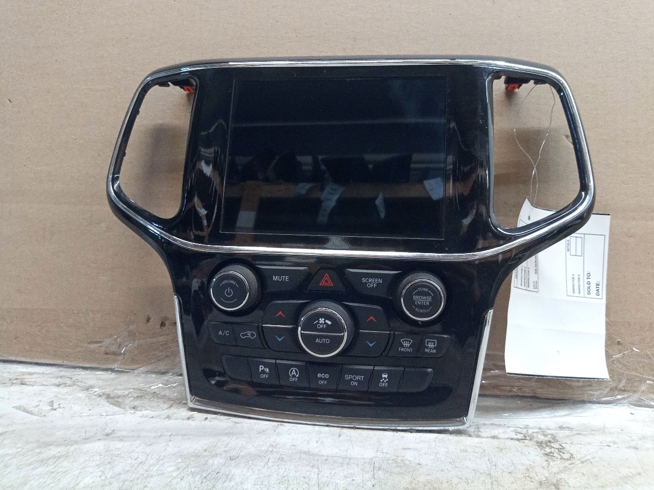 2020 JEEP GRAND CHEROKEE 3.6L 6cyl TEMP CONTROL - 240251
