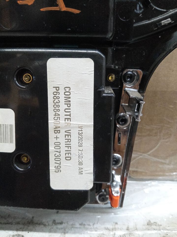 2020 JEEP GRAND CHEROKEE 3.6L 6cyl TEMP CONTROL - 240251 — photo 3