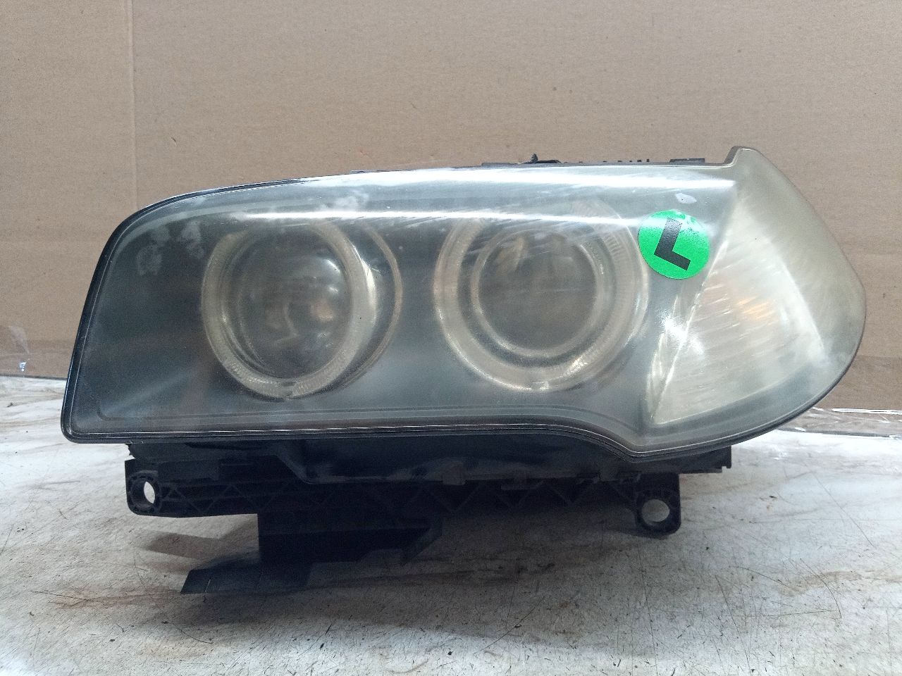 2007 BMW X3 6cyl Gasoline 3.0 Left HEADLAMP ASSEMBLY - 240463 — photo 1