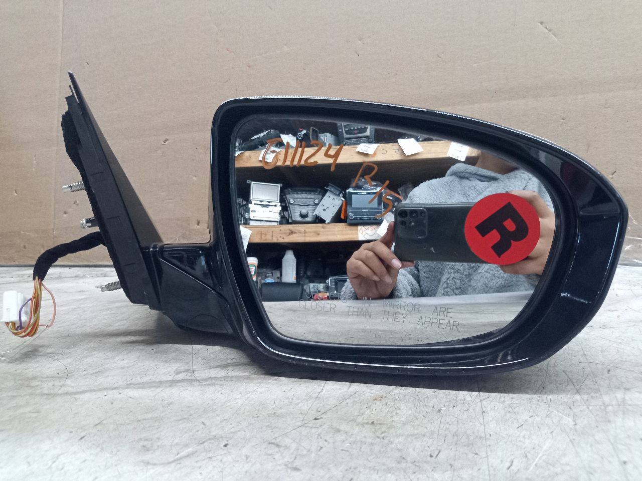 2016 KIA CADENZA 6cyl Gasoline 3.3 Right SIDE VIEW MIRROR - 240649