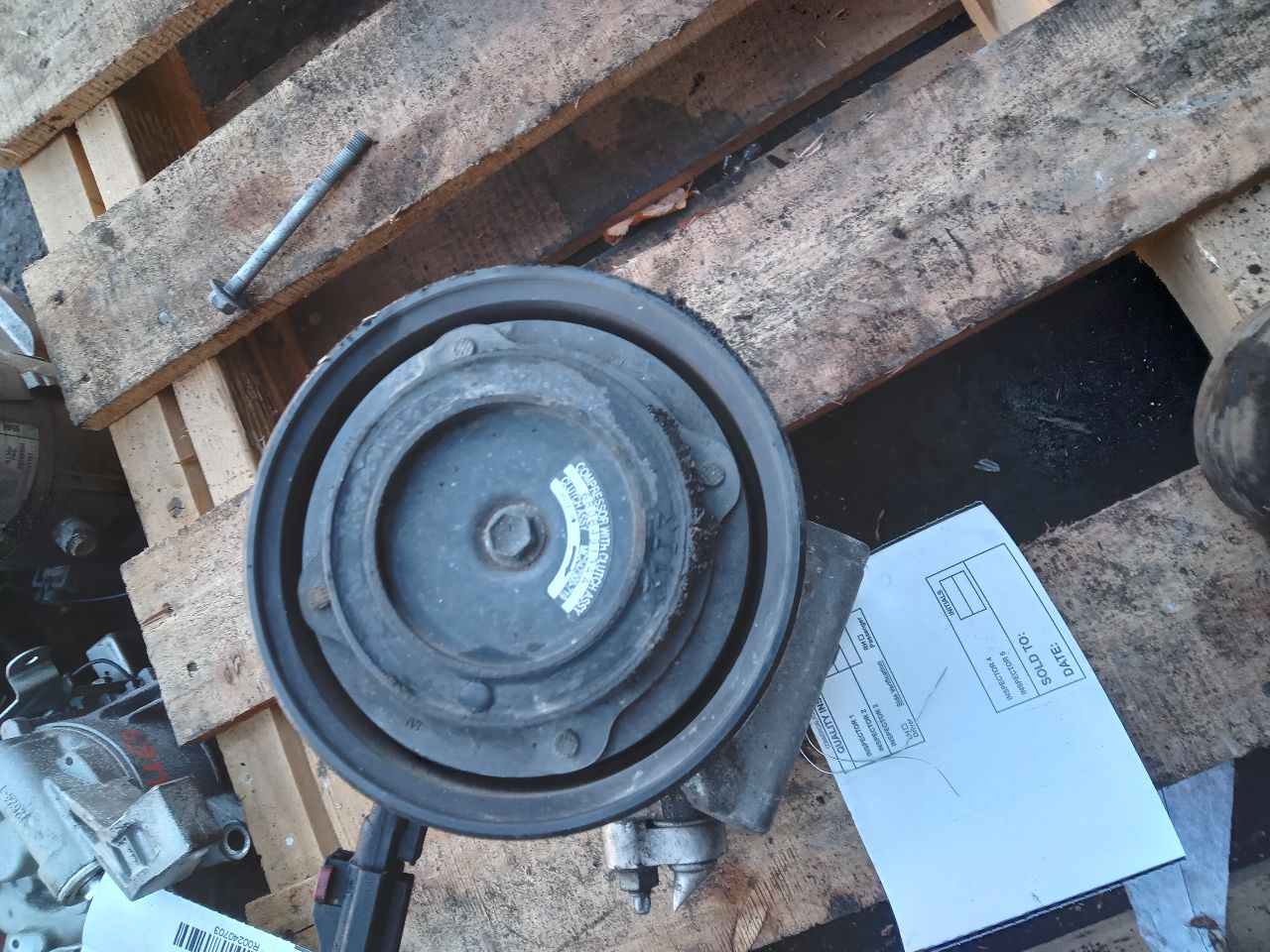2011 CHRYSLER 200 6 cyl Gas Flex Fuel 3.6 AC COMPRESSOR - 240698 — photo 3