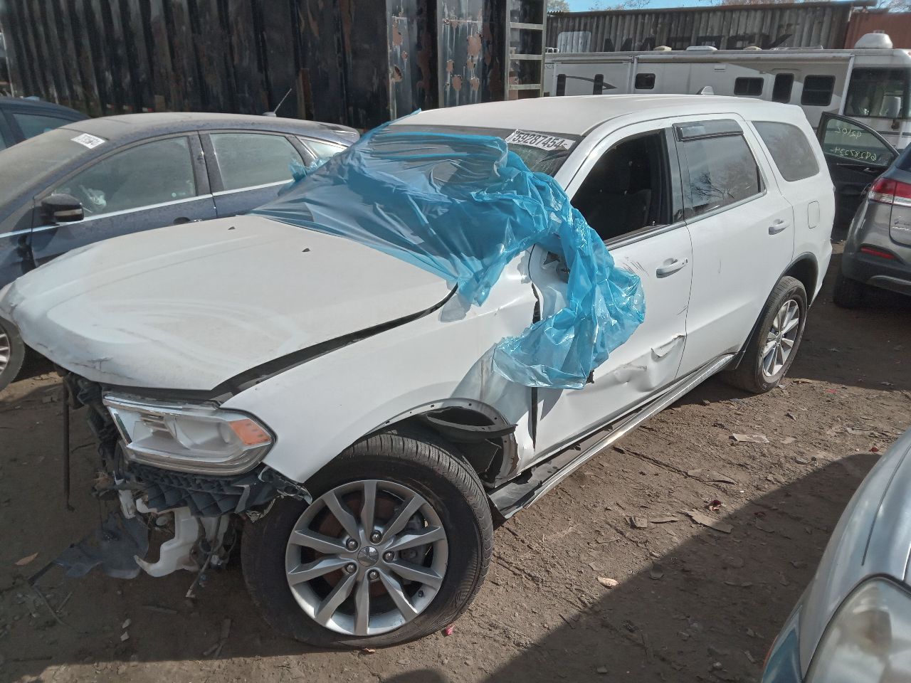 2018 DODGE DURANGO 3.6L 6cyl VVT AC COMPRESSOR - 240701 — photo 4