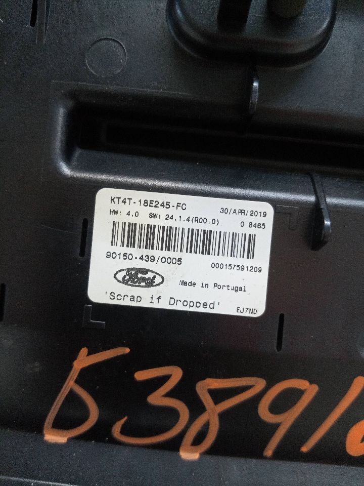 2019 FORD EDGE 2.7L 6cyl Turbo Gasoline Radio Audio - 241018 — photo 3