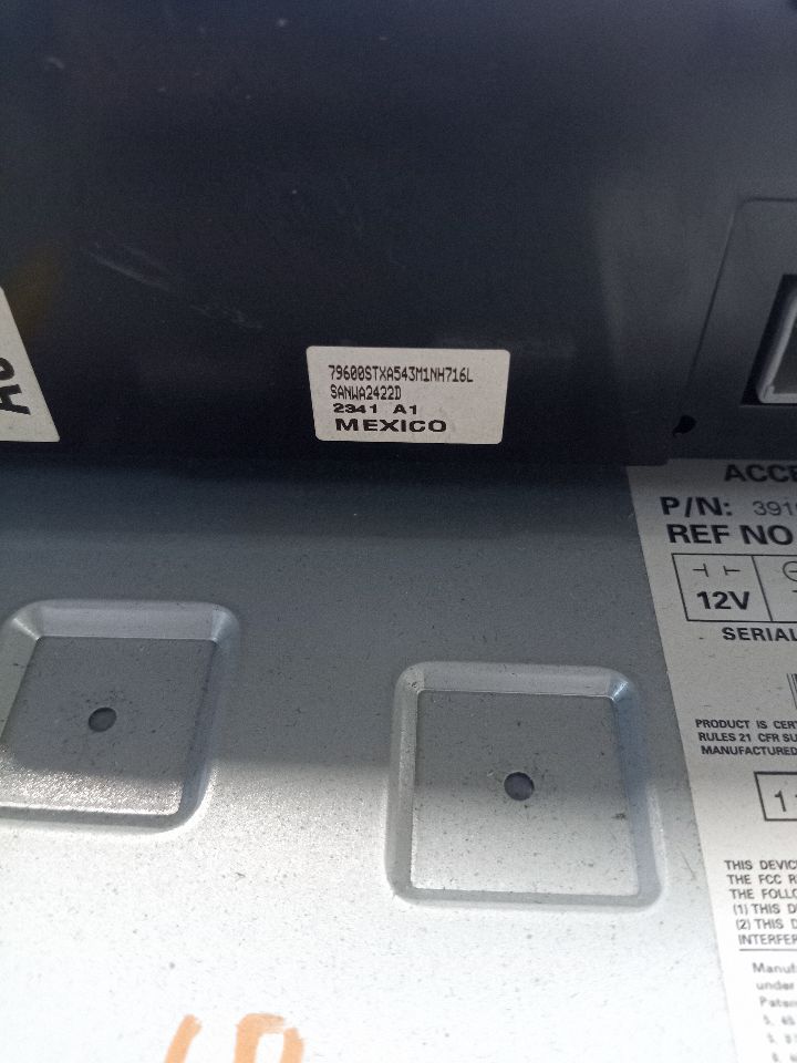 2011 ACURA MDX 3.7L 6cyl Gasoline VVT Radio Audio - 241172 — photo 5