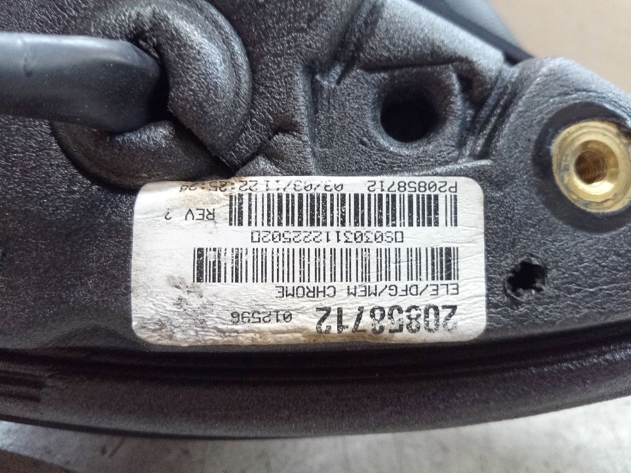 2011 GMC TERRAIN 6cyl Gasoline 3.0 Left SIDE VIEW MIRROR - 241865 — photo 6