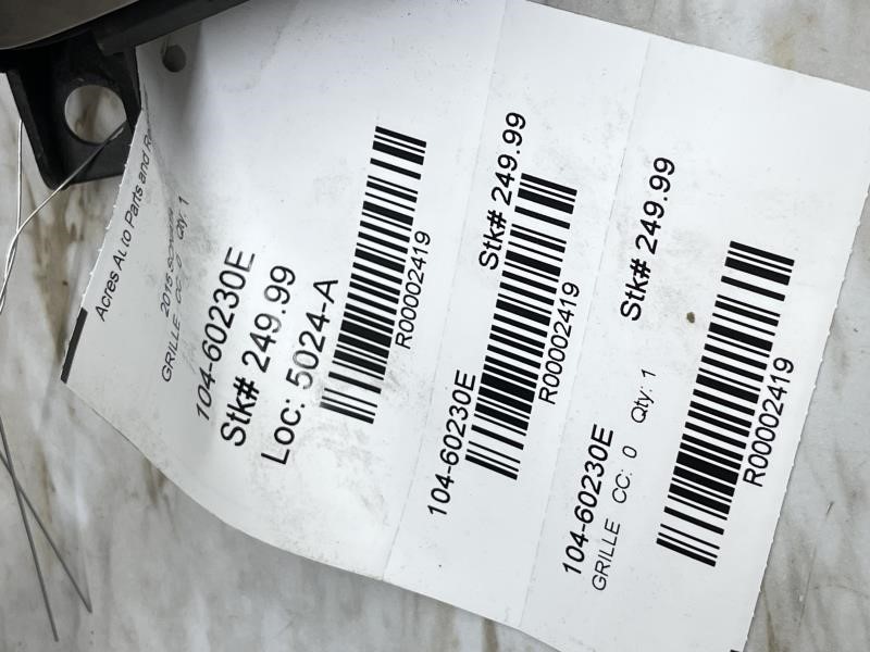 2015 HYUNDAI SONATA GRILLE - 2419 — photo 2