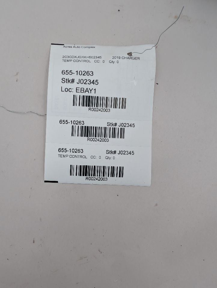 2019 DODGE CHARGER 3.6L 6cyl VVT TEMP CONTROL - 242003 — photo 7