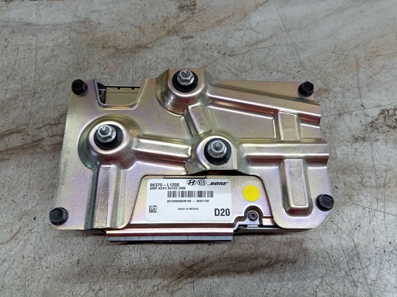 2021 HYUNDAI SONATA 1.6L 4cyl Turbo Gasoline Radio Audio - 242435 — photo 1