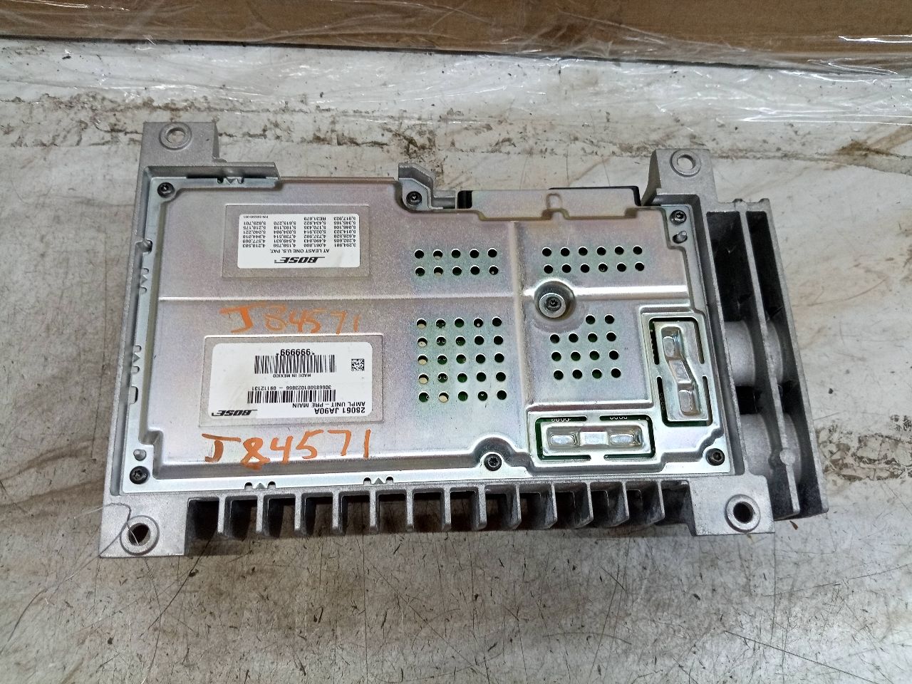 2009 NISSAN ALTIMA 4cyl Electric 2.5 Radio Audio - 242442 — photo 1