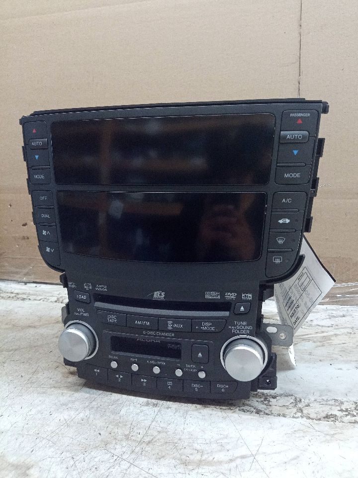 2008 ACURA TL 3.2L 6cyl Gasoline VVT Radio Audio - 242474 — photo 1