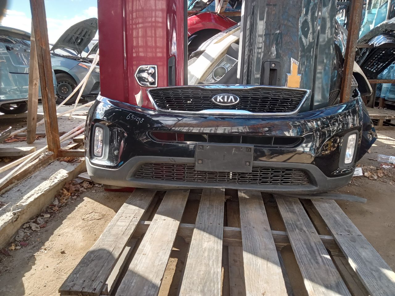 2014 KIA SORENTO 4cyl Gasoline 2.4 BUMPER ASSY, FRONT - 242498 — photo 1
