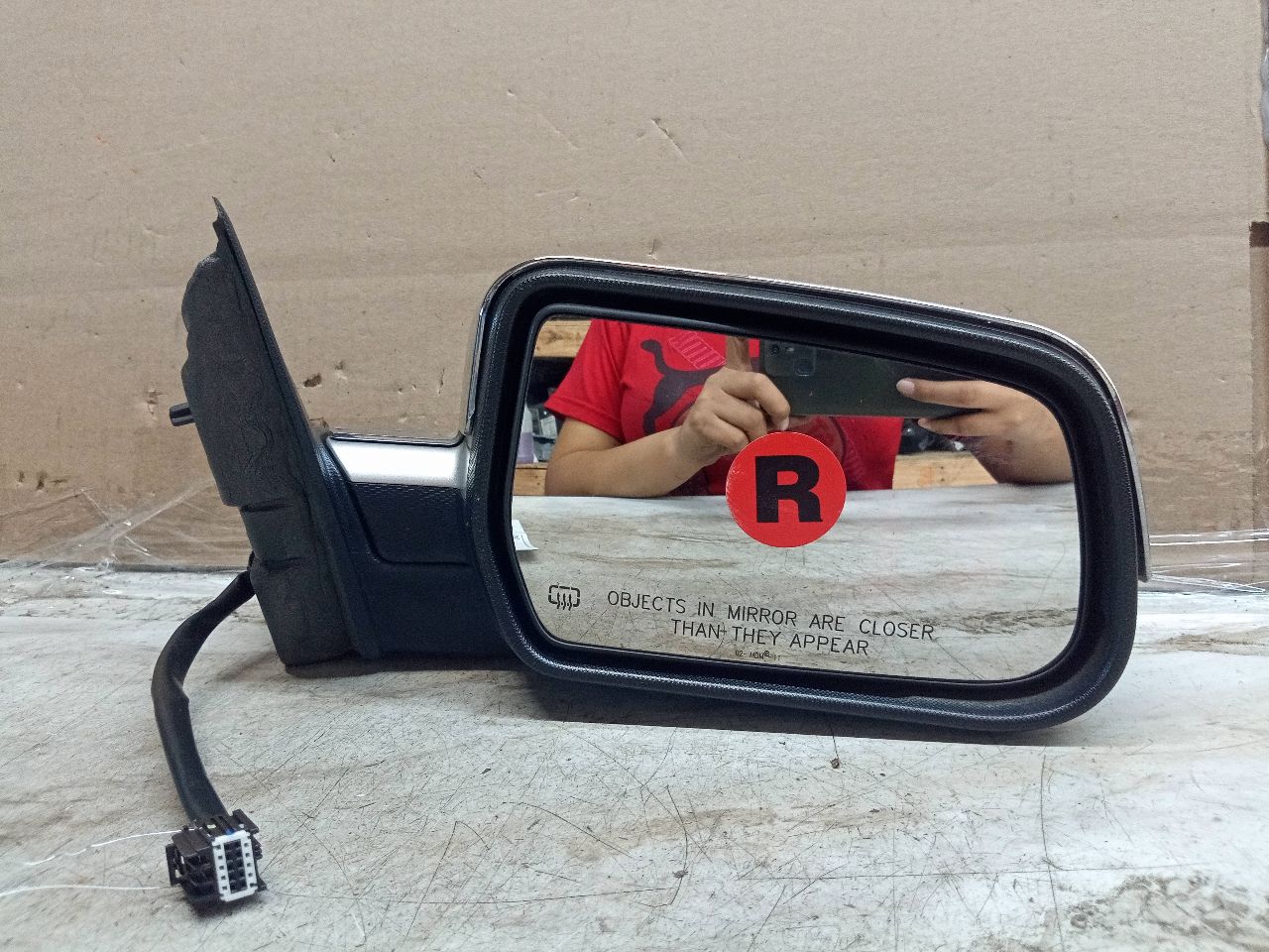 2011 CHEVROLET EQUINOX 4cyl Gasoline 2.4 Right SIDE VIEW MIRROR - 242561 — photo 1