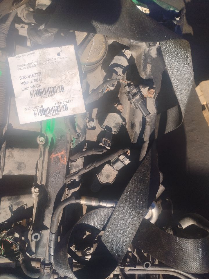 2015 KIA OPTIMA 4cyl Gasoline 2.4 ENGINE ASSEMBLY - 242583 — photo 6