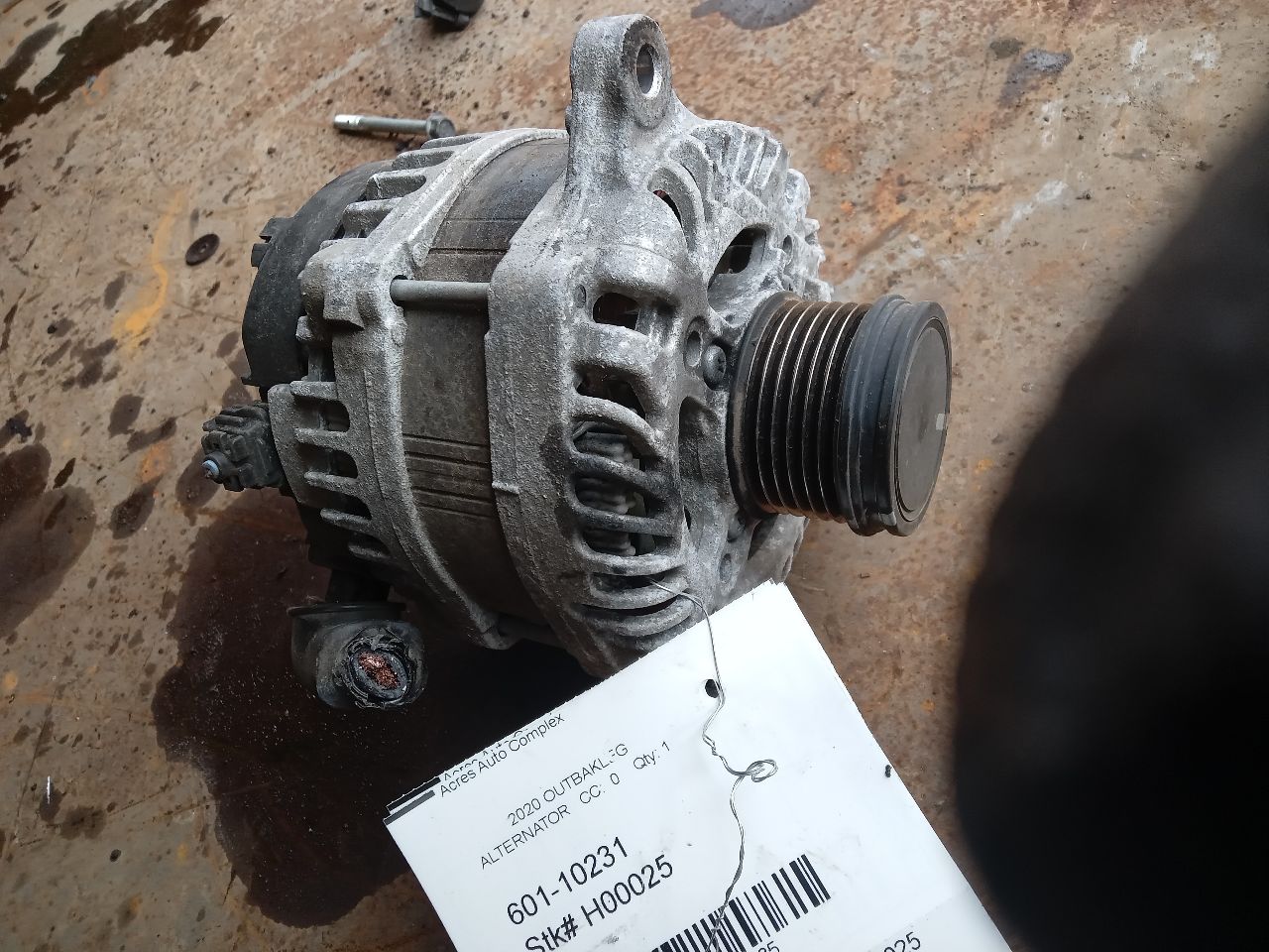 2020 SUBARU LEGACY ALTERNATOR - 24335 — photo 1