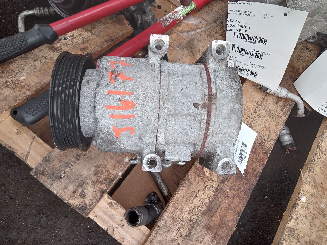 2014 HYUNDAI SONATA AC COMPRESSOR - 243363 — photo 3