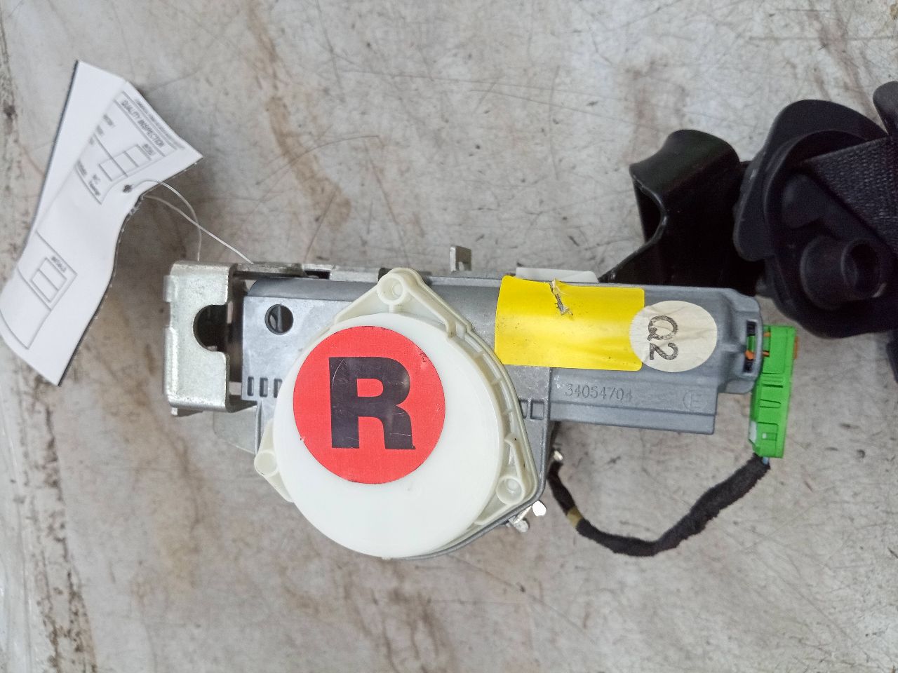 2010 MERCEDES-BENZ C-CLASS 6cyl Gasoline 3.0 Flex Seat Belt, Front - 243466 — photo 4
