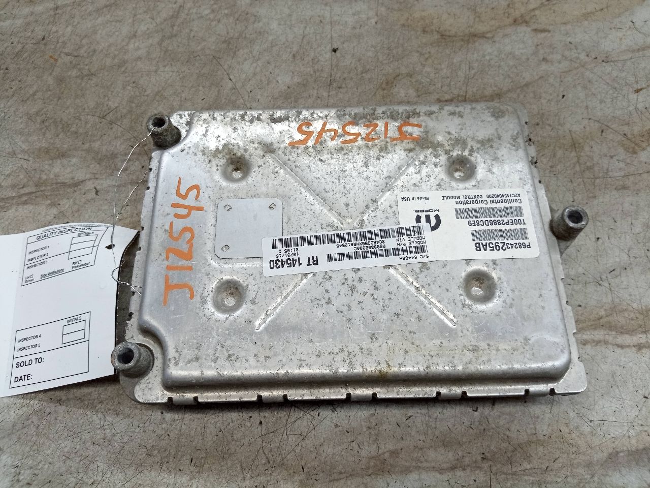 2017 DODGE CARAVAN 6cyl Gasoline 3.6 Eng/Motor Cont Mod - 243516 — photo 2
