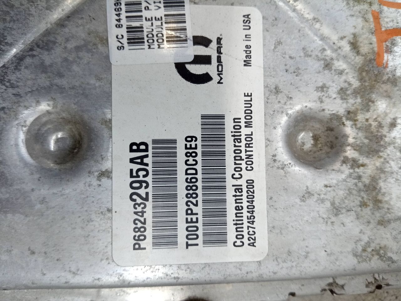 2017 DODGE CARAVAN 6cyl Gasoline 3.6 Eng/Motor Cont Mod - 243516 — photo 3