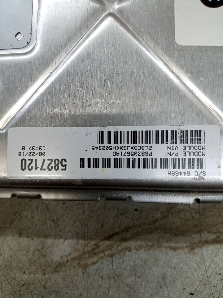 2019 DODGE CHARGER 3.6L 6cyl VVT Eng/Motor Cont Mod - 243535 — photo 3