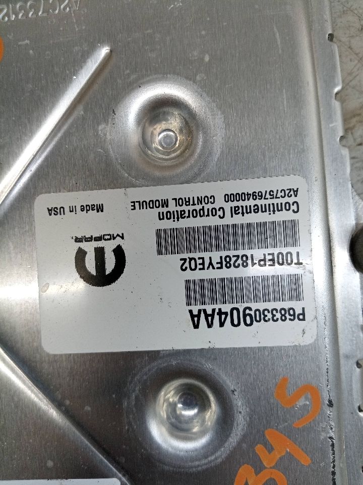 2019 DODGE CHARGER 3.6L 6cyl VVT Eng/Motor Cont Mod - 243535 — photo 4