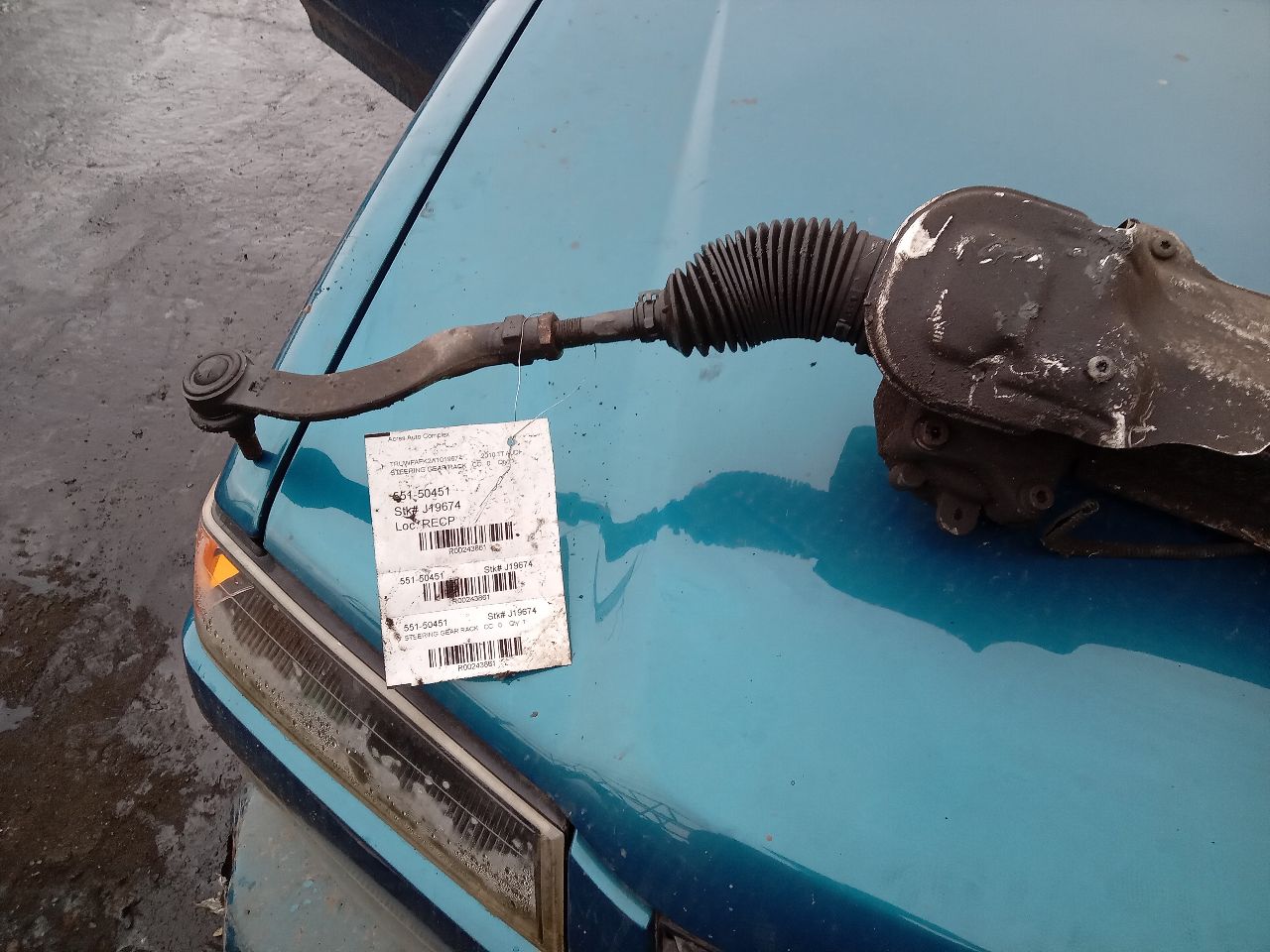 2010 AUDI TT 4cyl Gasoline Turbo 2.0 STEERING GEAR RACK - 243861 — photo 3