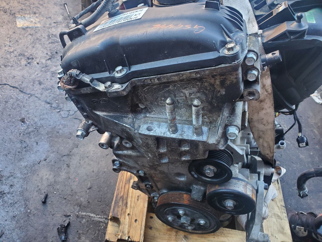 2017 HYUNDAI SONATA ENGINE ASSEMBLY - 243910