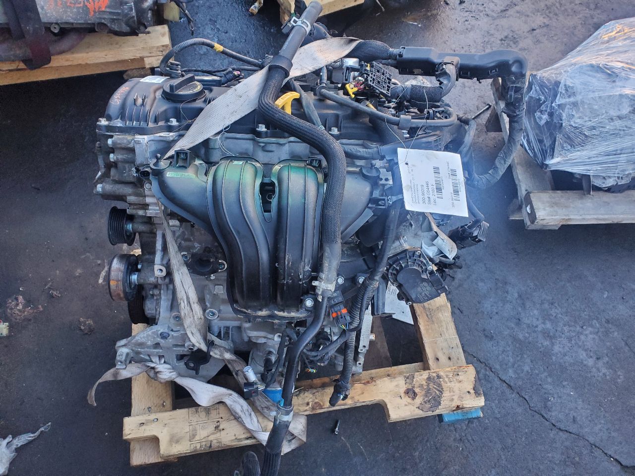2017 HYUNDAI SONATA ENGINE ASSEMBLY - 243910 — photo 2