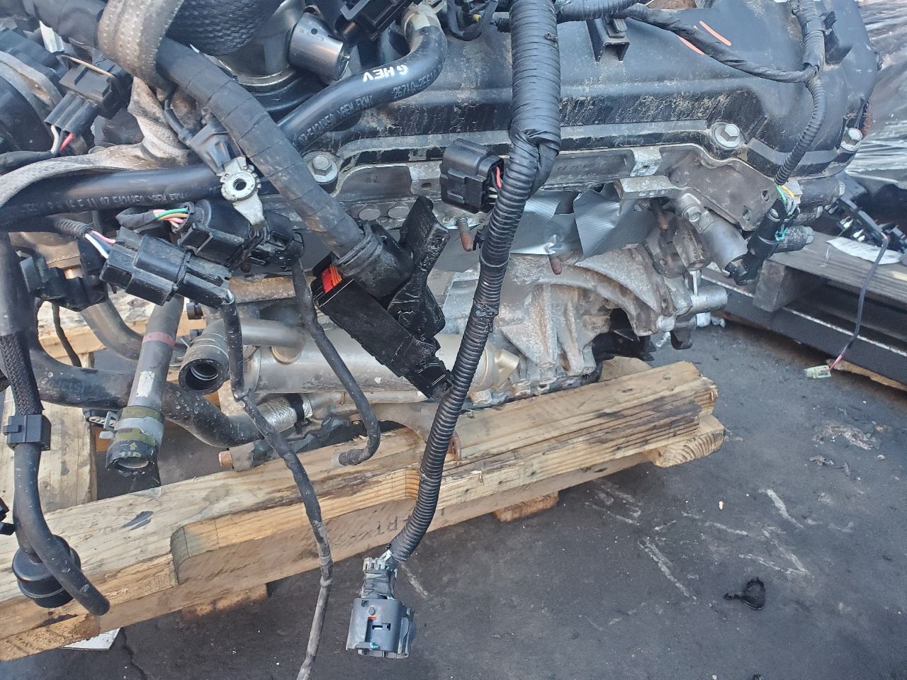 2017 HYUNDAI SONATA ENGINE ASSEMBLY - 243910 — photo 4