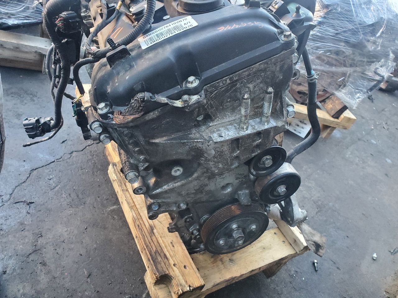 2017 HYUNDAI SONATA ENGINE ASSEMBLY - 243910 — photo 6