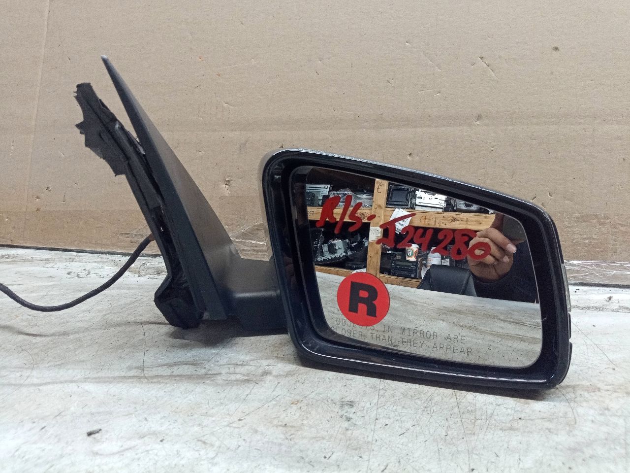 2010 MERCEDES-BENZ C-CLASS 6cyl Gasoline 3.0 Flex Right SIDE VIEW MIRROR - 244082