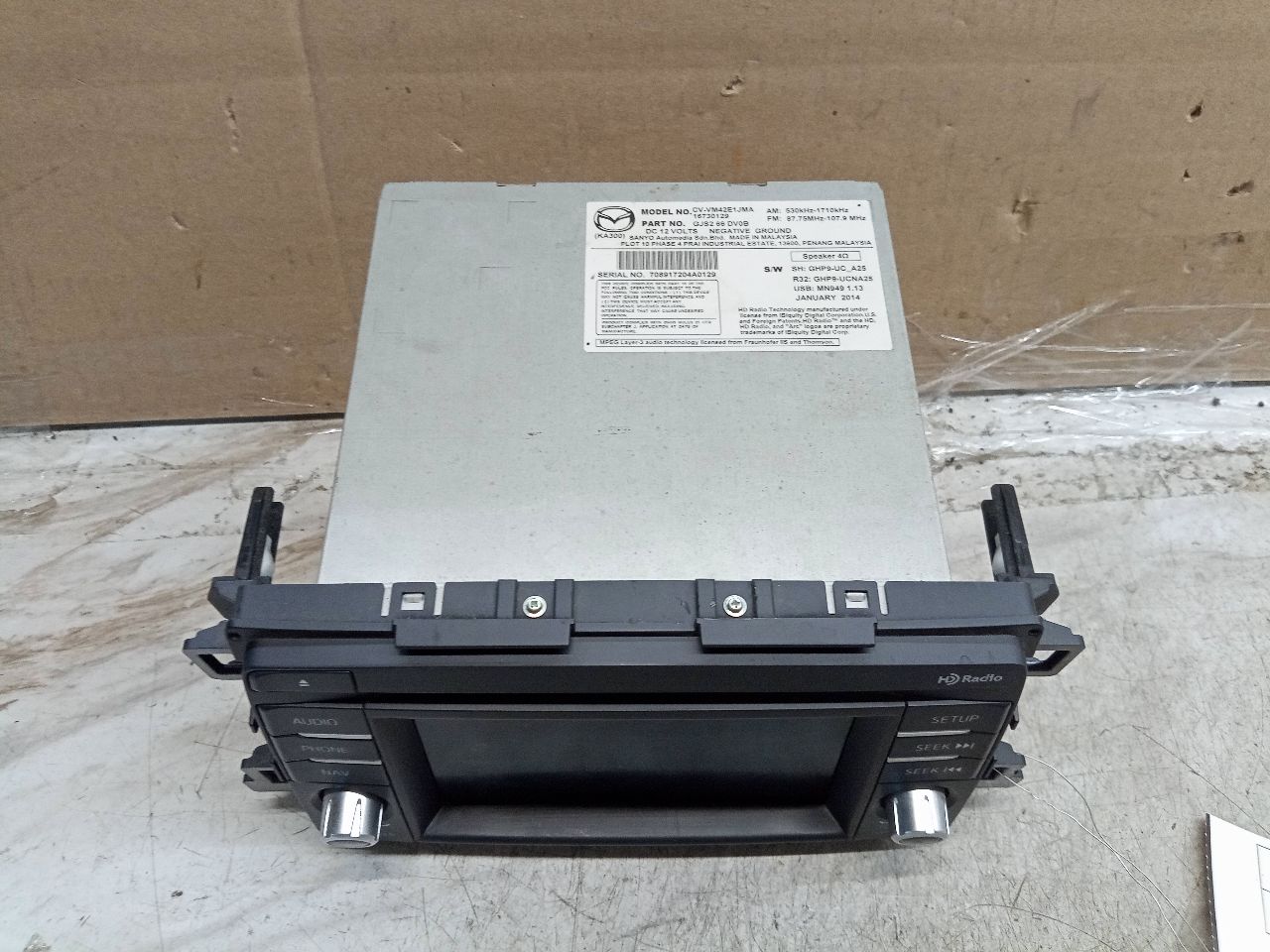 2015 MAZDA 6 Radio Audio - 244865 — photo 2