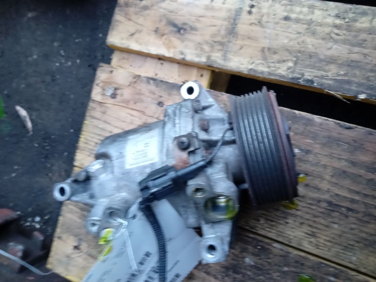 2014 NISSAN VERSA 4cyl Gasoline 1.6 DOHC AC COMPRESSOR - 245239