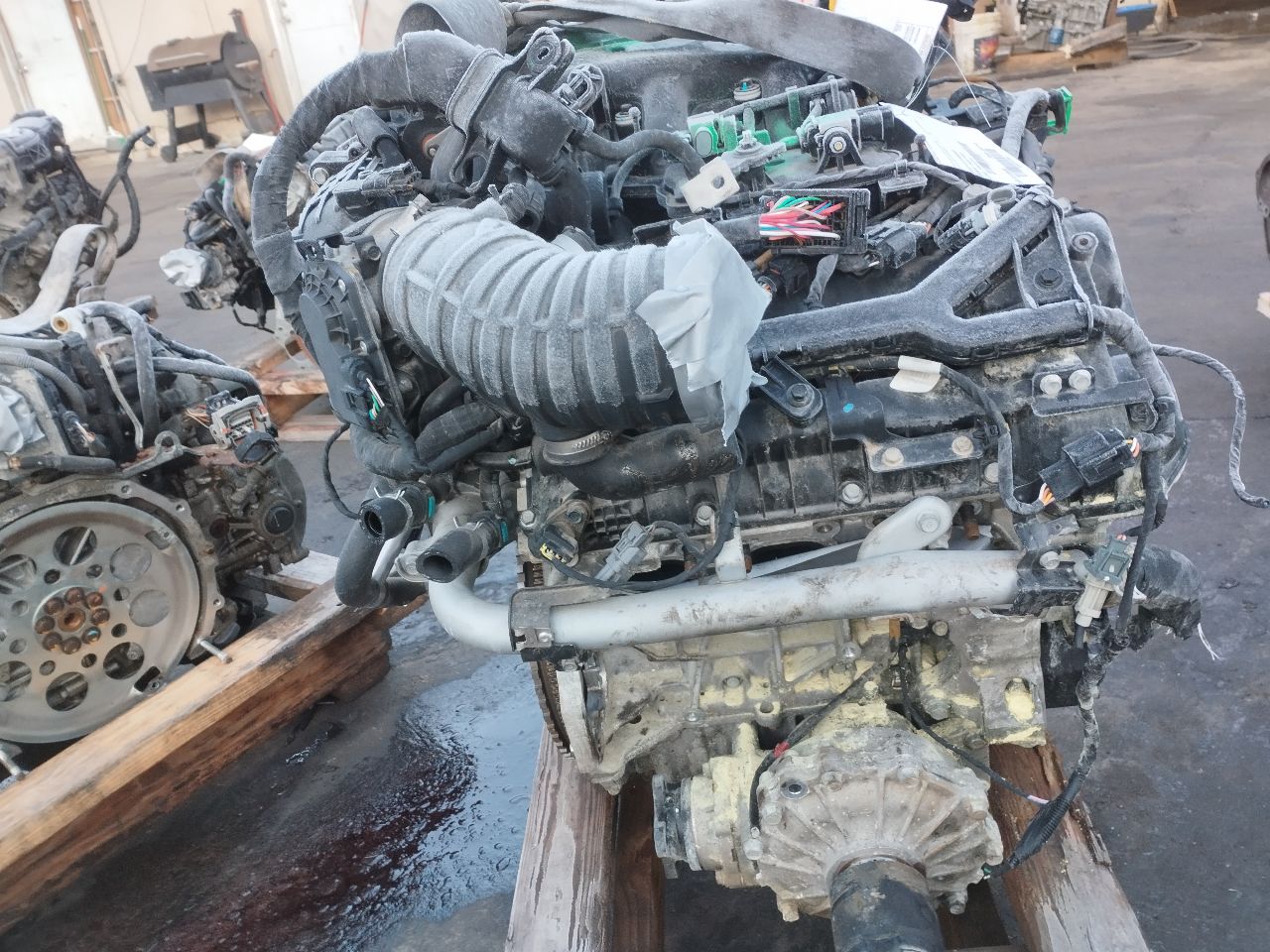 2015 HYUNDAI GENESIS 6cyl Gasoline 3.8 ENGINE ASSEMBLY - 245488 — photo 3