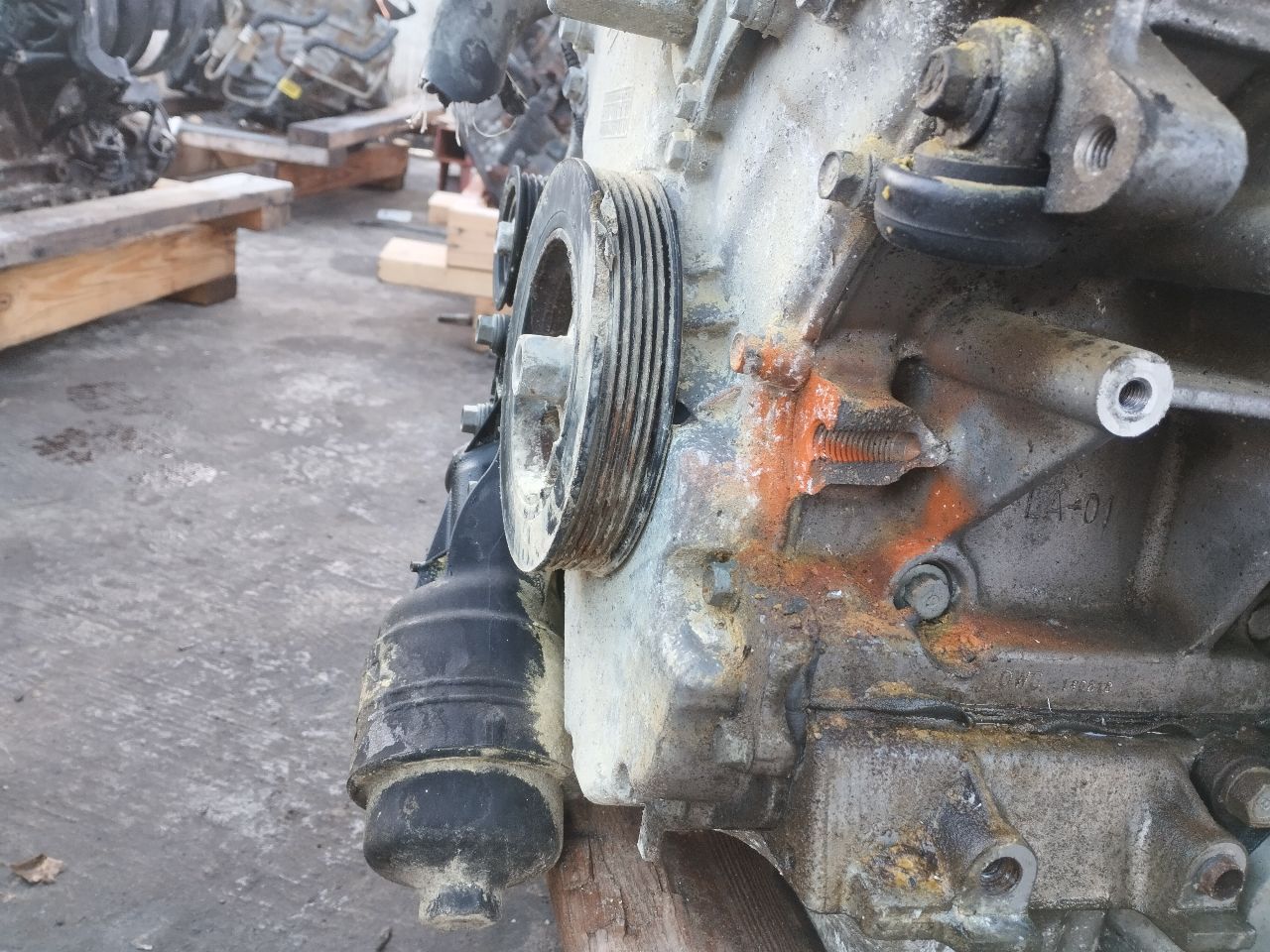 2015 HYUNDAI GENESIS 6cyl Gasoline 3.8 ENGINE ASSEMBLY - 245488 — photo 6