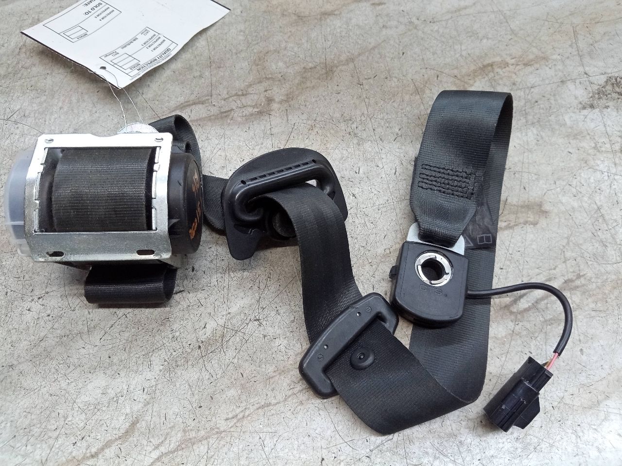 2010 LAND ROVER RANGE ROVER SPORT 8cyl Gasoline 5.0 Seat Belt, Front - 245921 — photo 1