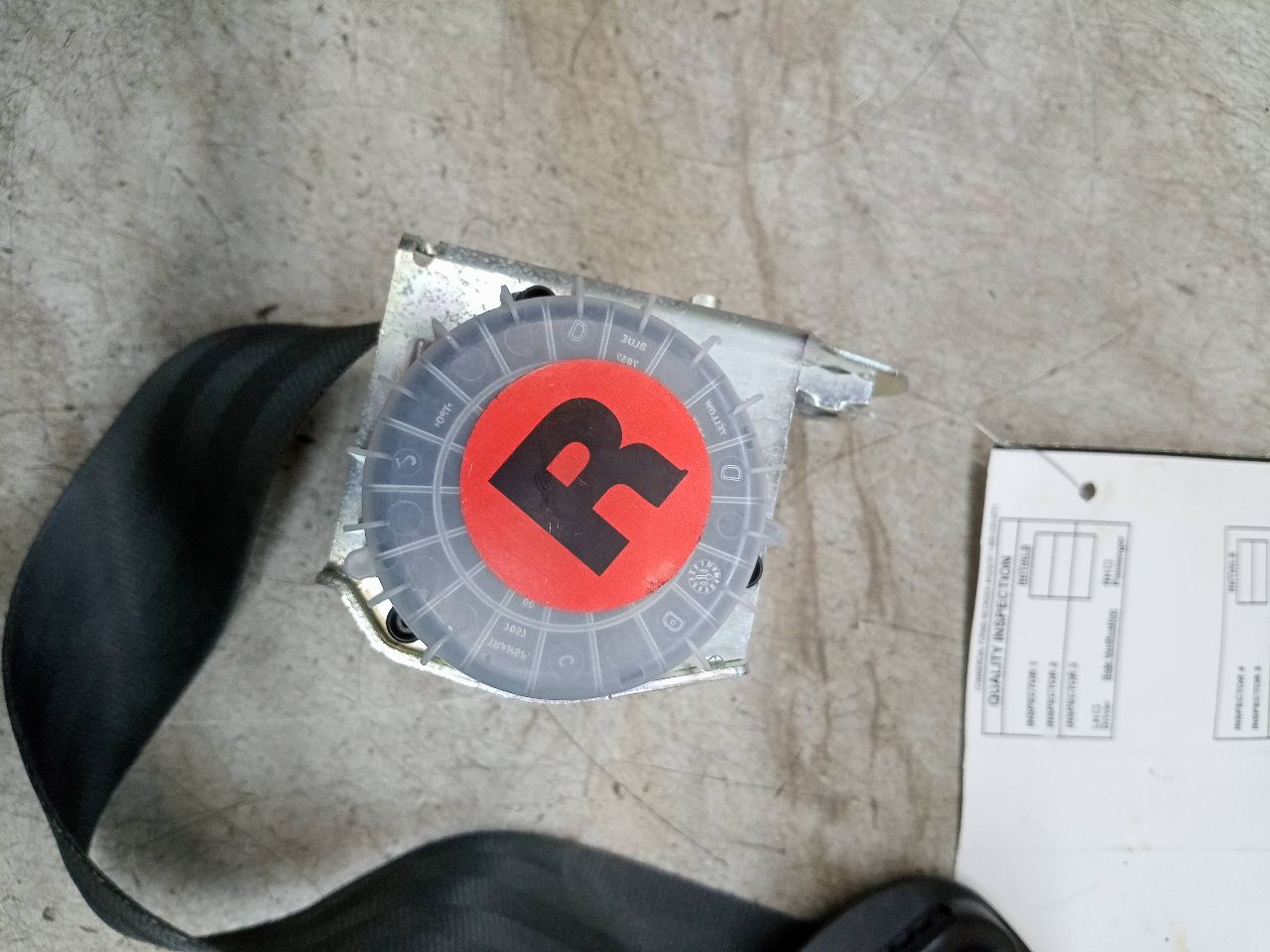 2010 LAND ROVER RANGE ROVER SPORT 8cyl Gasoline 5.0 Seat Belt, Front - 245921 — photo 6
