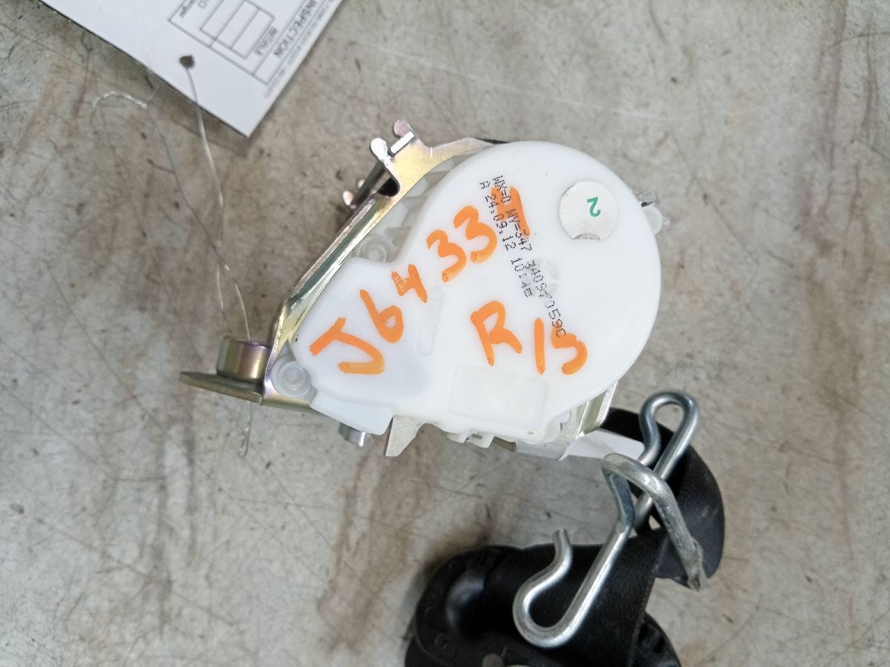 2013 JAGUAR XF 4cyl Gasoline Turbo 2.0 Seat Belt, Front - 246268 — photo 5
