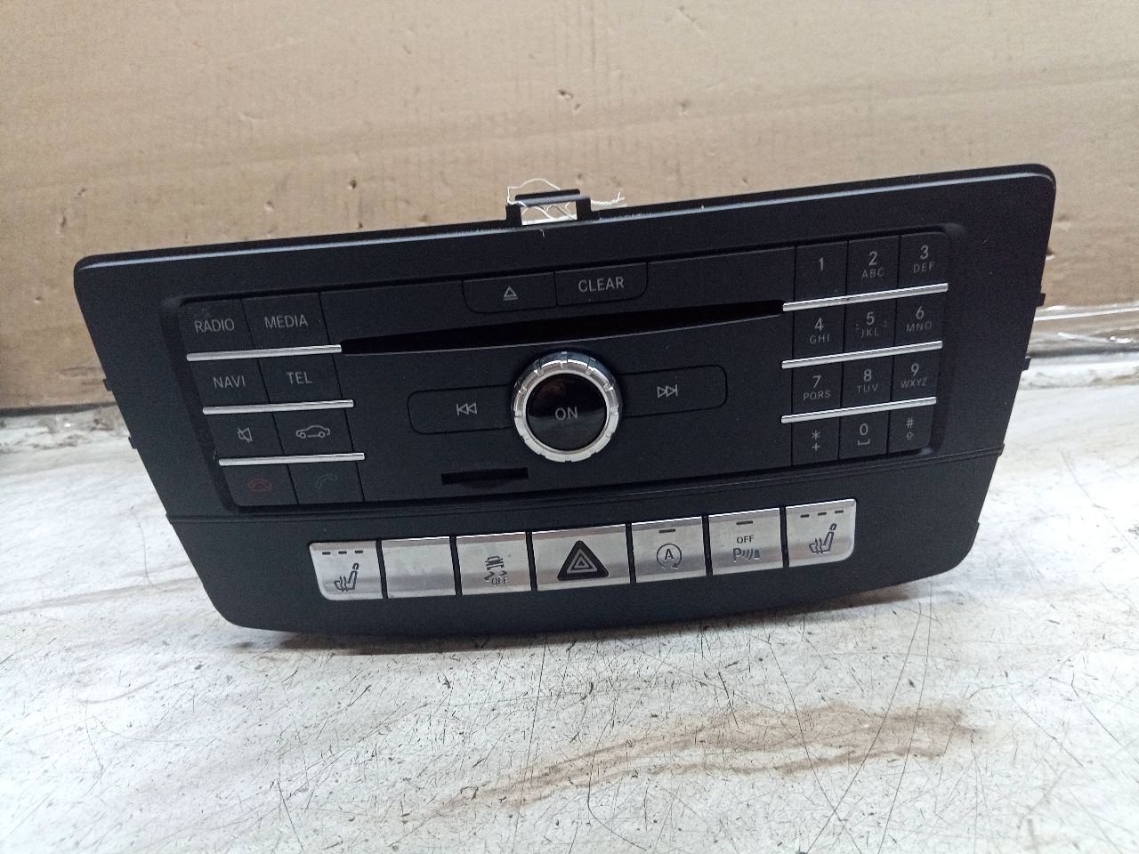 2018 MERCEDES-BENZ GLS-CLASS 3.0L 6cyl Turbo Gasoline Radio Audio - 246328