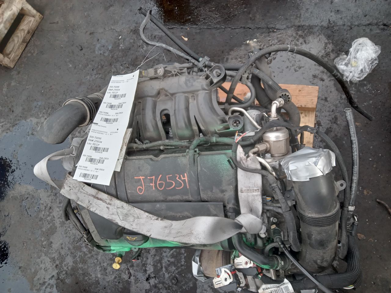 2013 MINI COOPER CLUBMAN 4cyl Gasoline Turbo 1.6 ENGINE ASSEMBLY - 246794