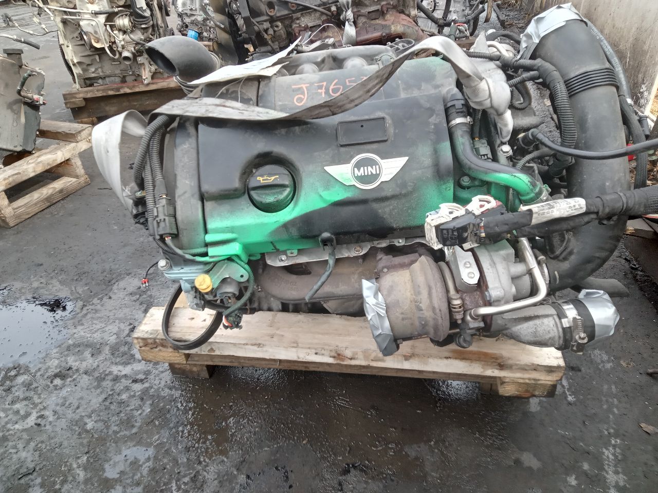 2013 MINI COOPER CLUBMAN 4cyl Gasoline Turbo 1.6 ENGINE ASSEMBLY - 246794 — photo 2