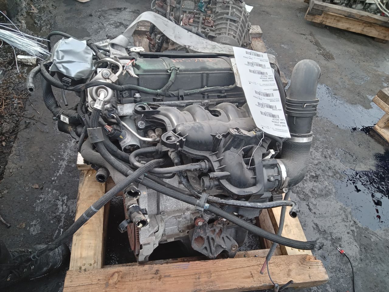 2013 MINI COOPER CLUBMAN 4cyl Gasoline Turbo 1.6 ENGINE ASSEMBLY - 246794 — photo 4