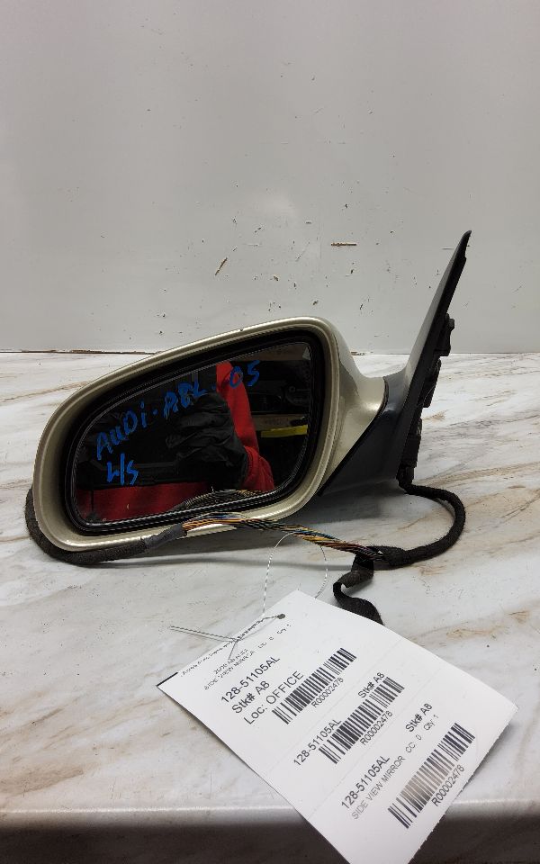 2005 AUDI A8 Left SIDE VIEW MIRROR - 2478