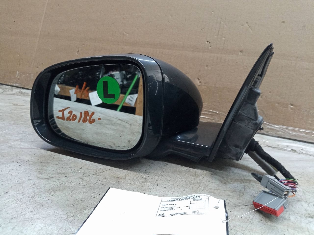2019 JAGUAR XJ 3.0L 6cyl Supercharged G Left SIDE VIEW MIRROR - 247809