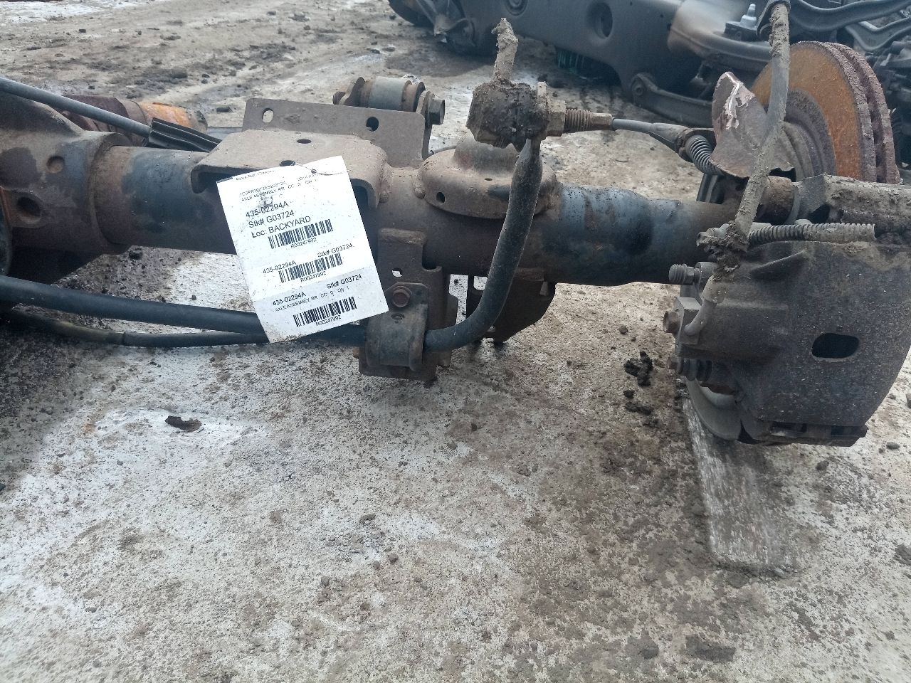 2014 DODGE 1500 PICKUP 8cyl Gasoline 5.7 HEMI AXLE ASSEMBLY, RR - 247992 — photo 3