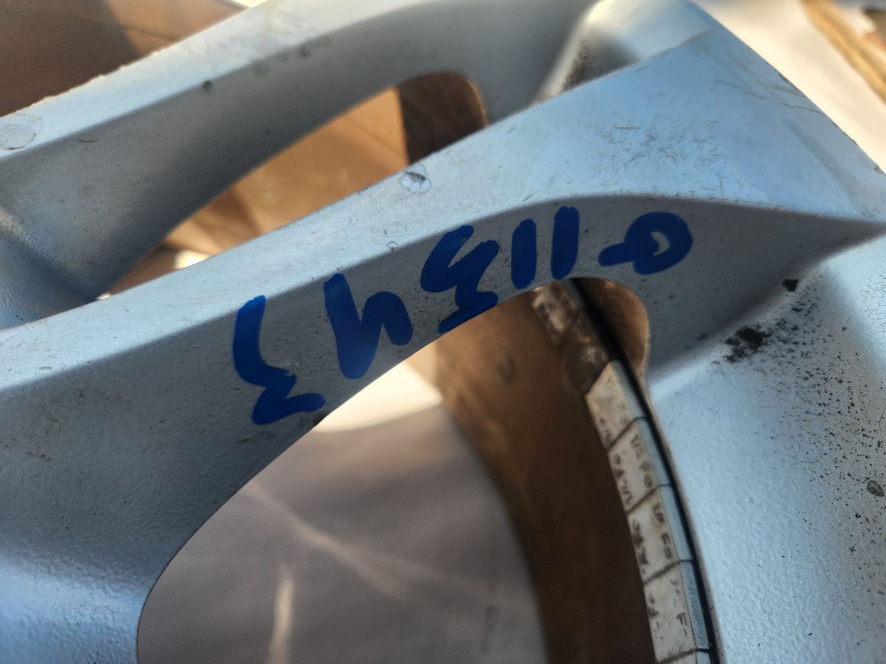 2007 BMW X3 6cyl Gasoline 3.0 WHEEL - 248602 — photo 2