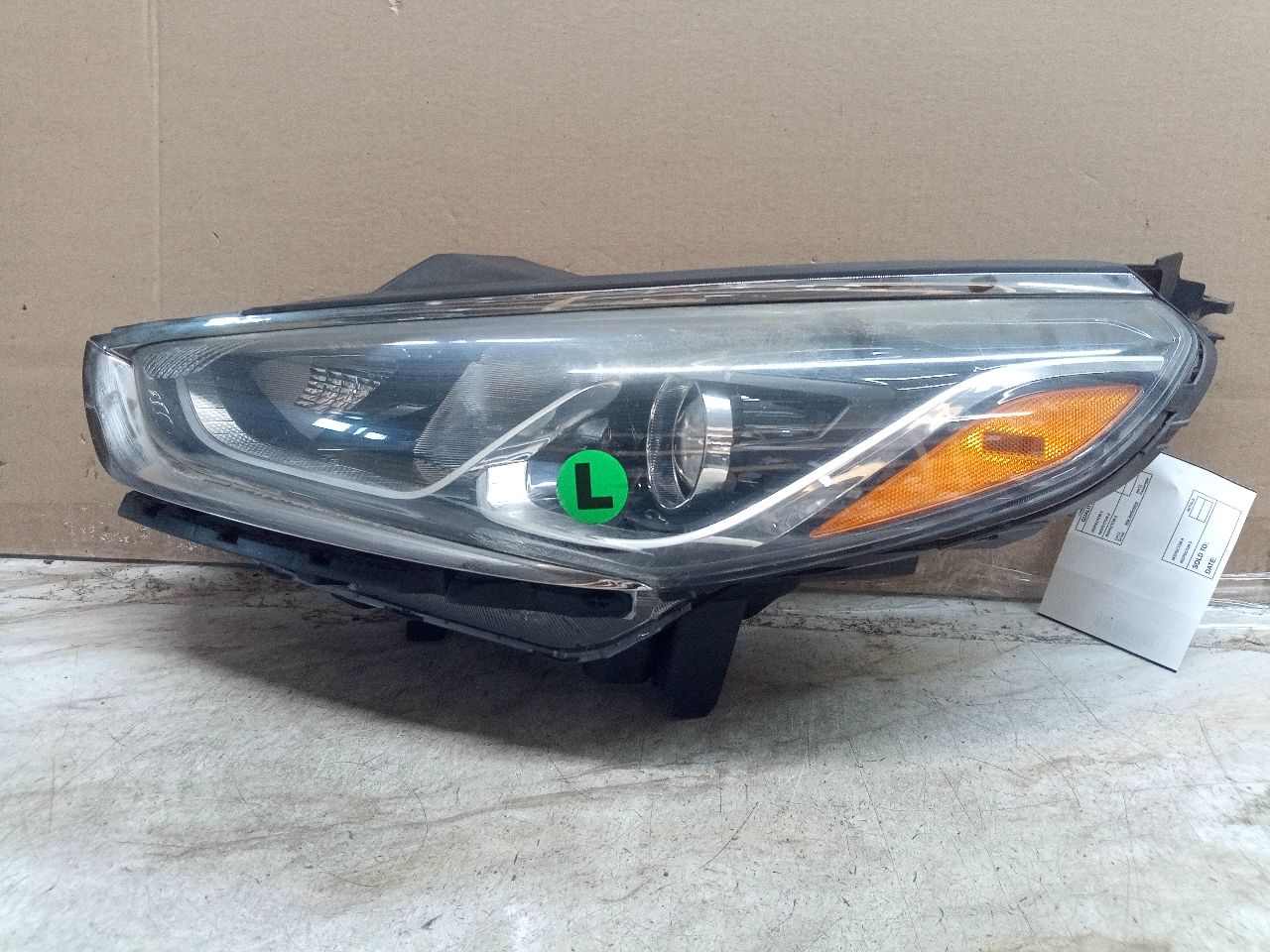 2018 HYUNDAI SONATA 2.4L 4cyl Gasoline VVT Left HEADLAMP ASSEMBLY - 249106