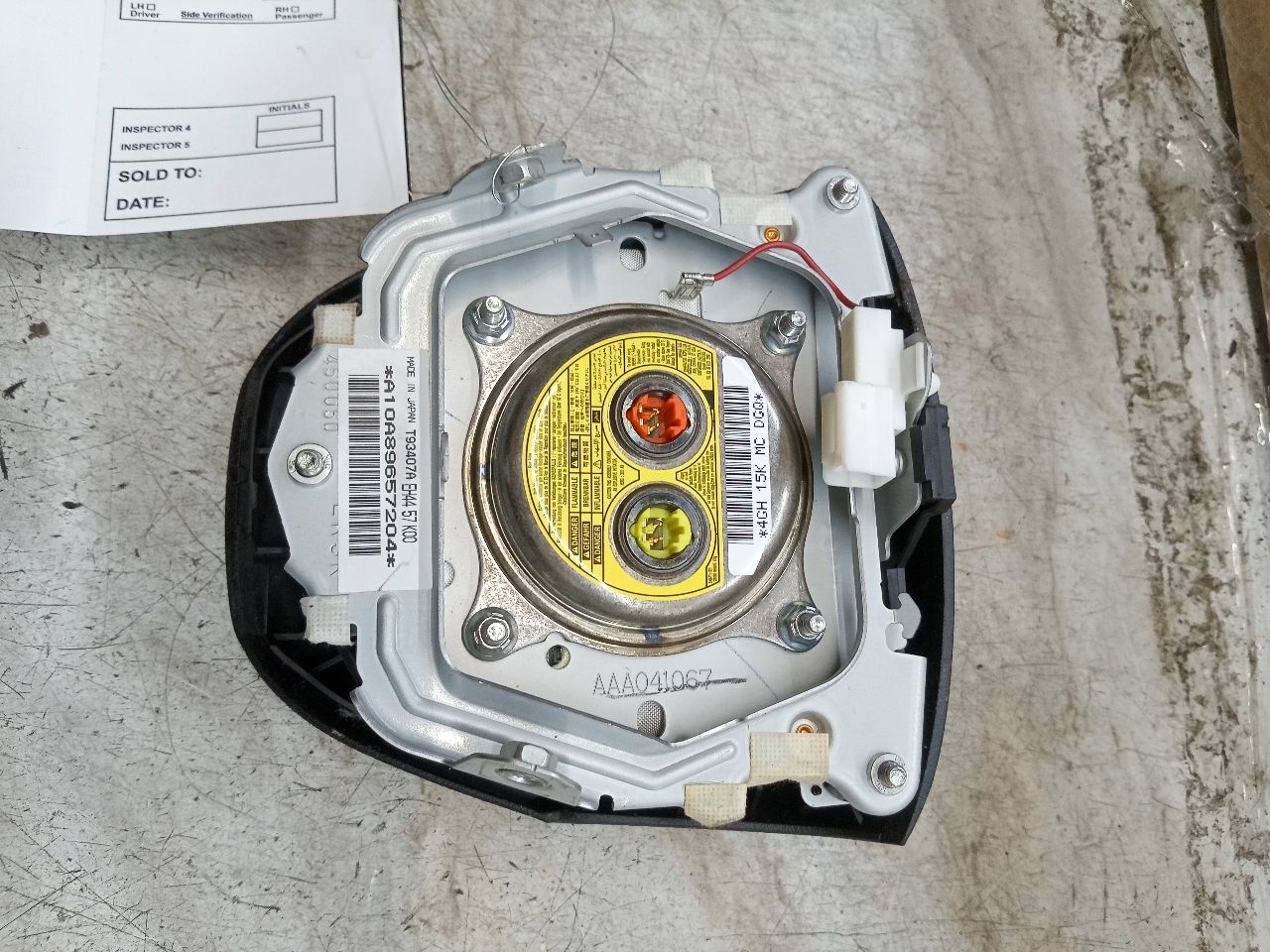 2011 MAZDA CX-7 4cyl Gasoline 2.5 DOHC AIR BAG - 249259 — photo 2