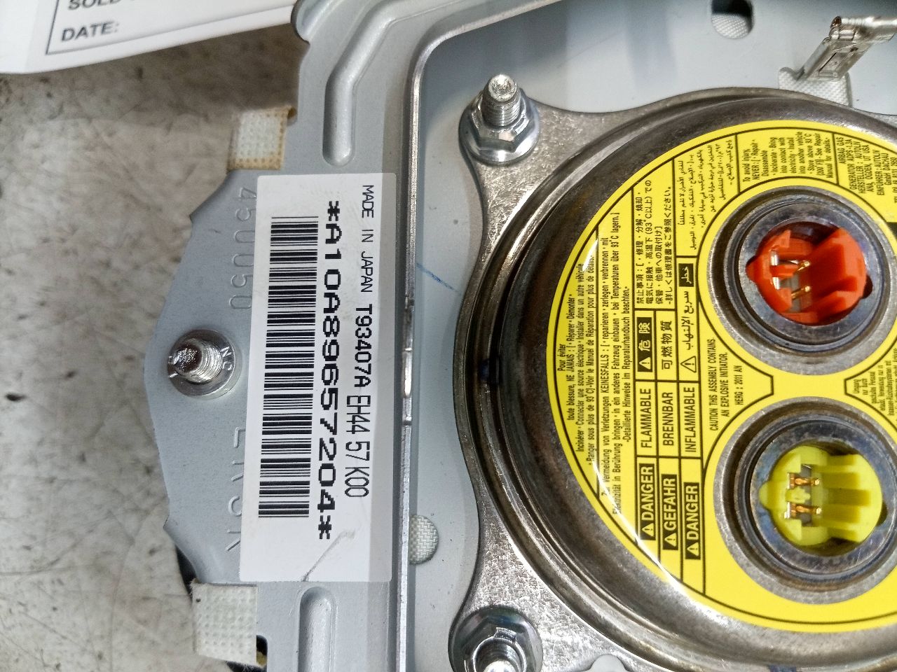 2011 MAZDA CX-7 4cyl Gasoline 2.5 DOHC AIR BAG - 249259 — photo 4