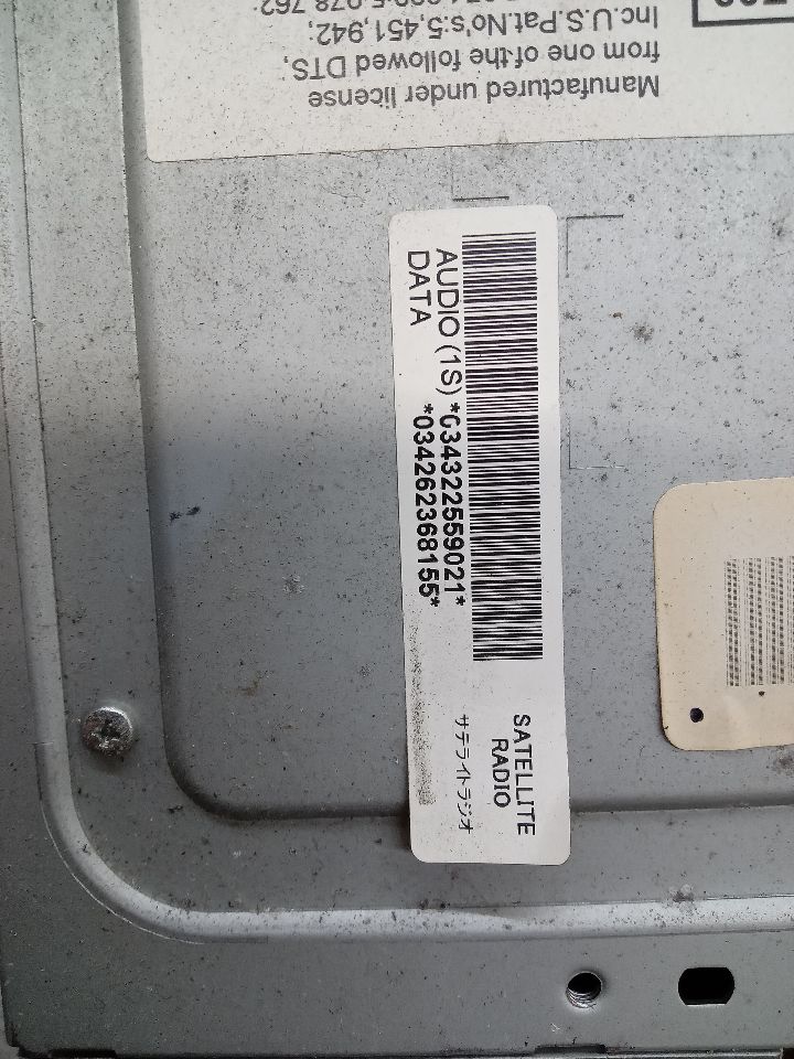 2010 FORD FUSION 4cyl Gasoline 2.5 Radio Audio - 249373 — photo 4