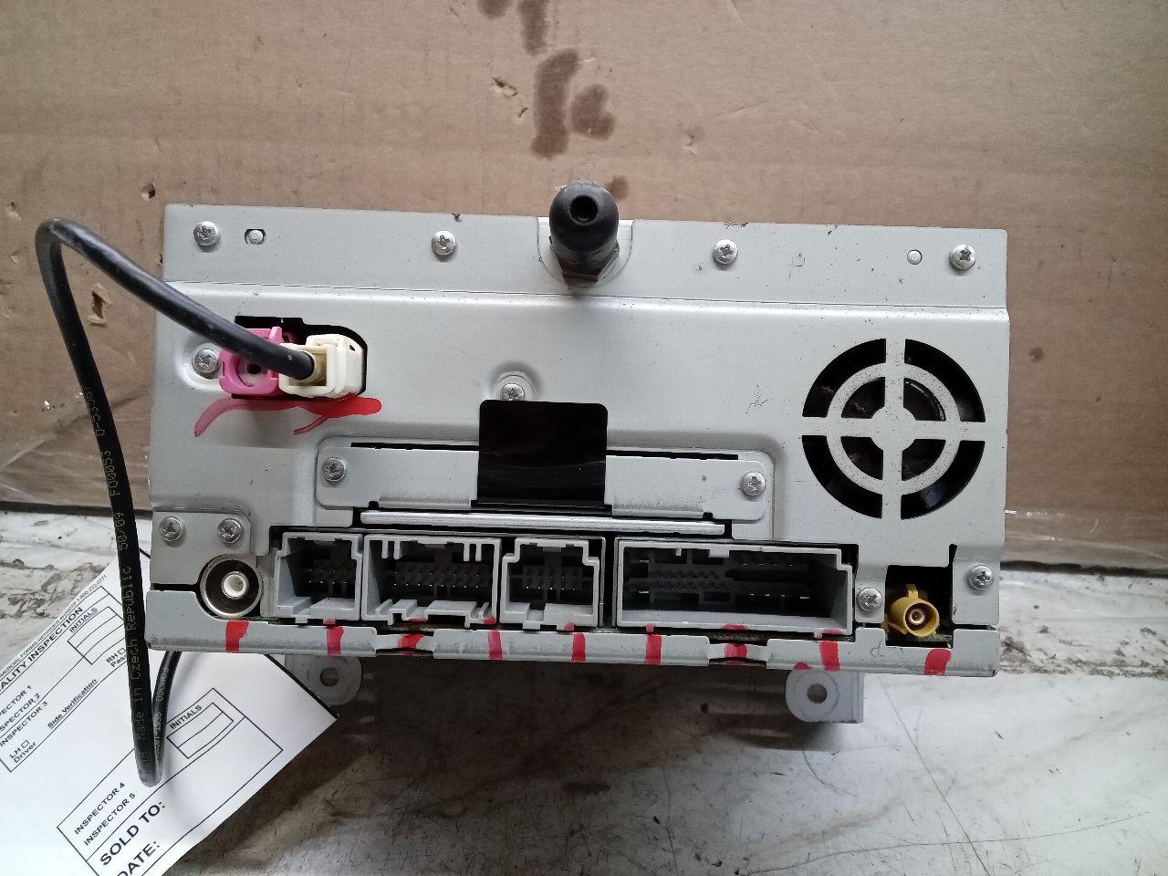2010 FORD FUSION 4cyl Gasoline 2.5 Radio Audio - 249373 — photo 7